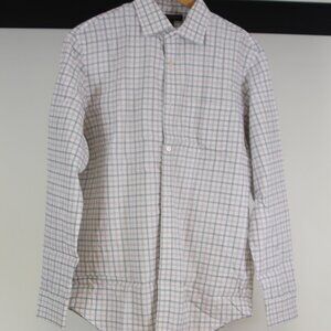 Men’s Banana Republic Classic Fit Non-Iron Check Shirt | Size M (2009)